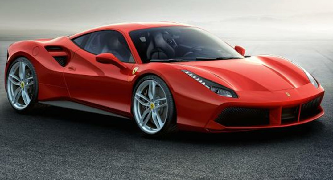 A digital image of a supercar A digital image of a supercar