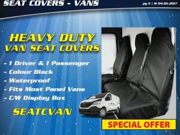 Heavy duty seat covers