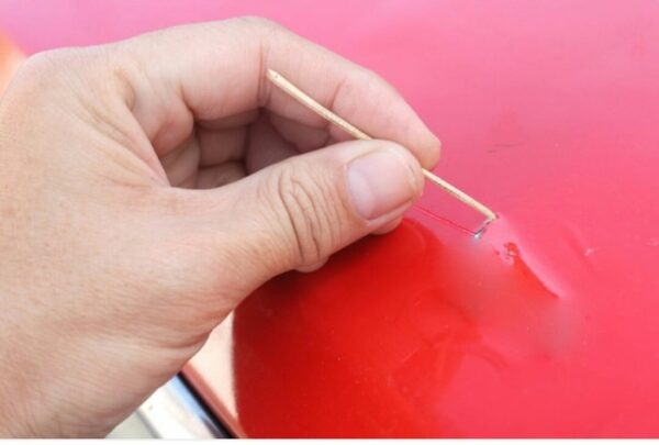 Touch up stick under paint