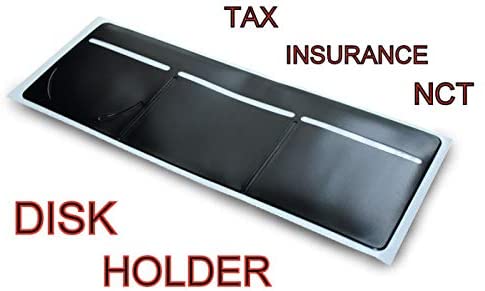 Black Triple Tax Disk Holder